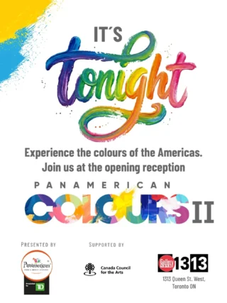 The PanamFest journey continues through art — Opening Reception of Panamerican Colours II.